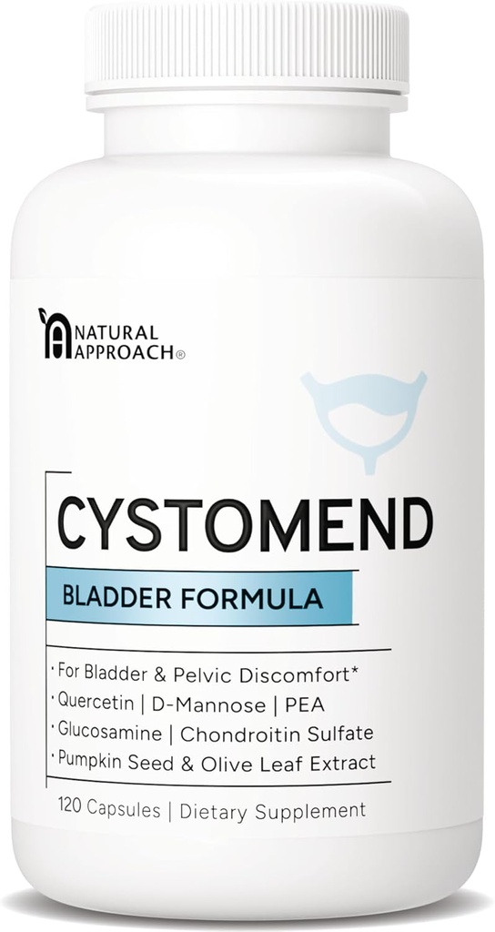Měchýř močového měchýře & Pelvic Discomfort Formule - Podporuje méně Flares & Urgentní * - Premium Dodatek pro močové a močové zdraví - USA Vyrobeno & Third- Party Testováno - 120 Kapsle