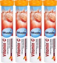 Mivolis Vitamin C efervescent Tablety - Dietní doplňky 4 Balení x 20 ks