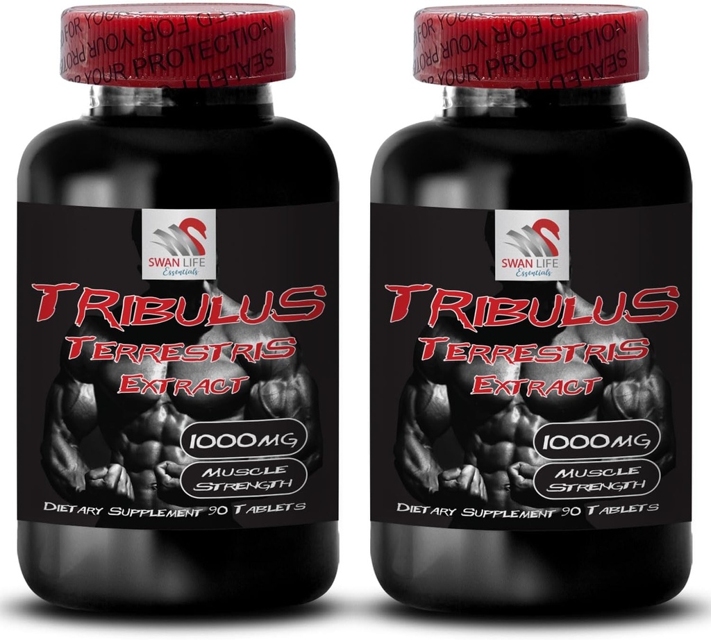 Natural Stamina Boost - TRIBULUS TERENTIIS Extract - Podpora síly a aktivity, Energetická optimalizace Formule, Plant- based Power, Body Performance Blend, Aktivní obnova, Energy Flow 2Bot 180Tabs