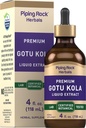 Piping Rock Gotu Kola Extract CLAS124; 4 Fl Oz CLAS124; Premium Liquid Herbal dodatek CLAS124; Vegetarian CLAS124; Alkohol zdarma CLAS124; Non- GMO, gluten zdarma