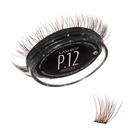 Lashify Plushy 12mm Gossamer řasy v čokoládové barvě, snadné DIY falešné řasy pro objemný, ale stále přírodní vzhled
