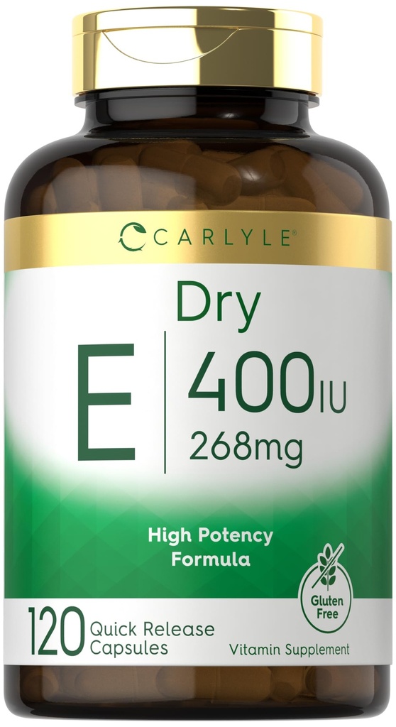 Carlyle Dry Vitamin E 3124; 400 IU (268mg)