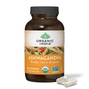ORGANIC INDIA Ashwagandha Kapsle - Organic Ashwagandha Supplement - Vegan Ashwagandha Root, Gluten- Free, Kosher, Non-GMO, Podporuje Stress Relief, Energie, a spánek - 180 Kapsle