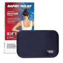 Rapid Relief Large Reuse Gel Cold Compress - Komfortní flexibilní ledové balíčky pro záda, kolena, rameno, svaly a bolest těla Relief 8 "x 12" Velké