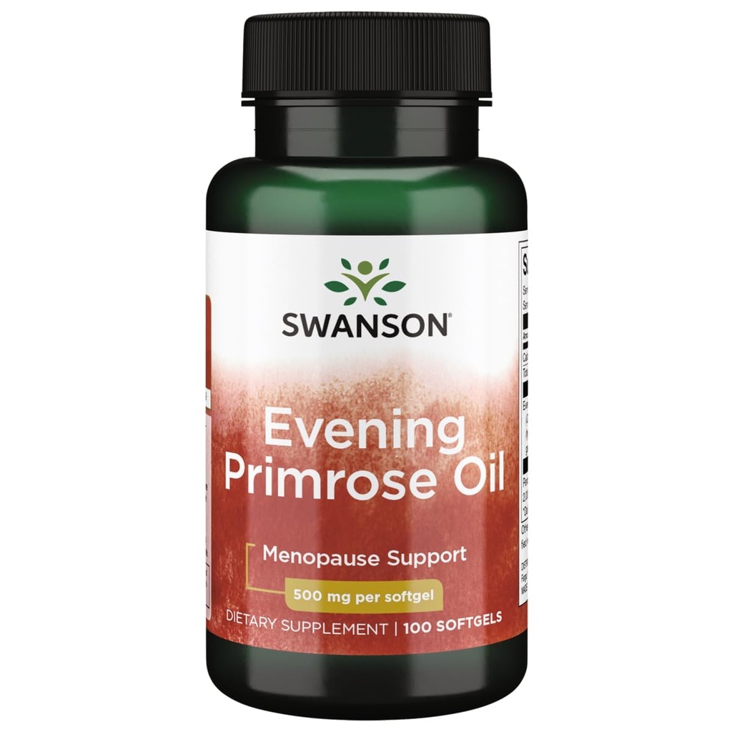 Swanson Večerní Primrose Oil (Omegatru) 500 miligramů 100 Sgels