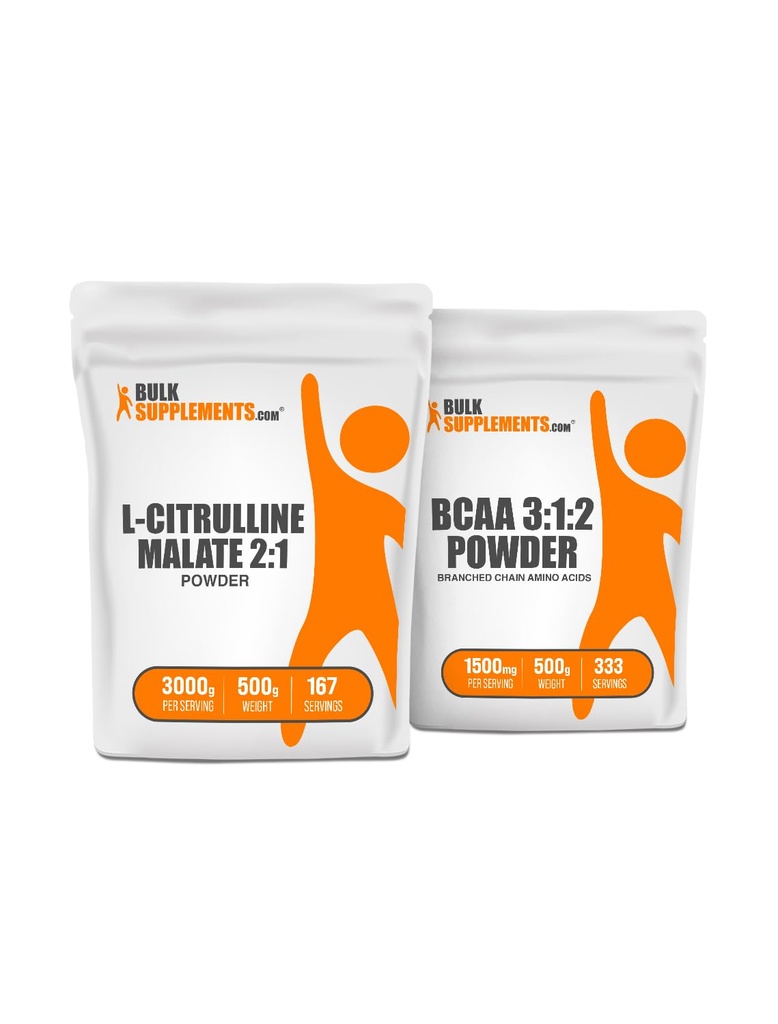 Příslušenství Citrulline Malate 2: 1 500g + BCAA 3: 1: 2 500g Bundle