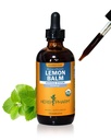 Herb Pharm Certified Organic Lemon Balm Liquid Extract for Calming Nervous System Support, Alcohol- Free Glycerite, 4 Ounce