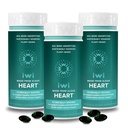 Iwi Life Heart Omega-3, 180 Softgels (90 Služeb), Vegan Plant- Based Algae Omega Fatty Acids + EPA, Heart Health Support Dietary Supplement, Krill & Fish Oil Alternative, No Fishy After taste