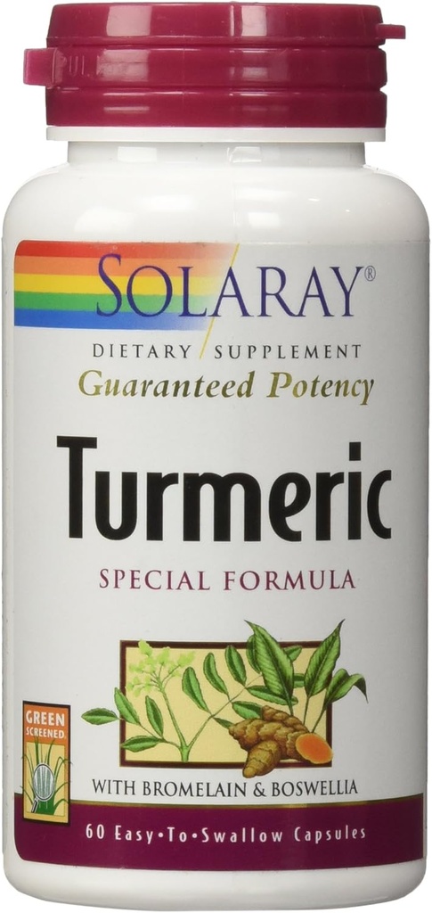 Solaray - Turmeric Special, 60 tobolek