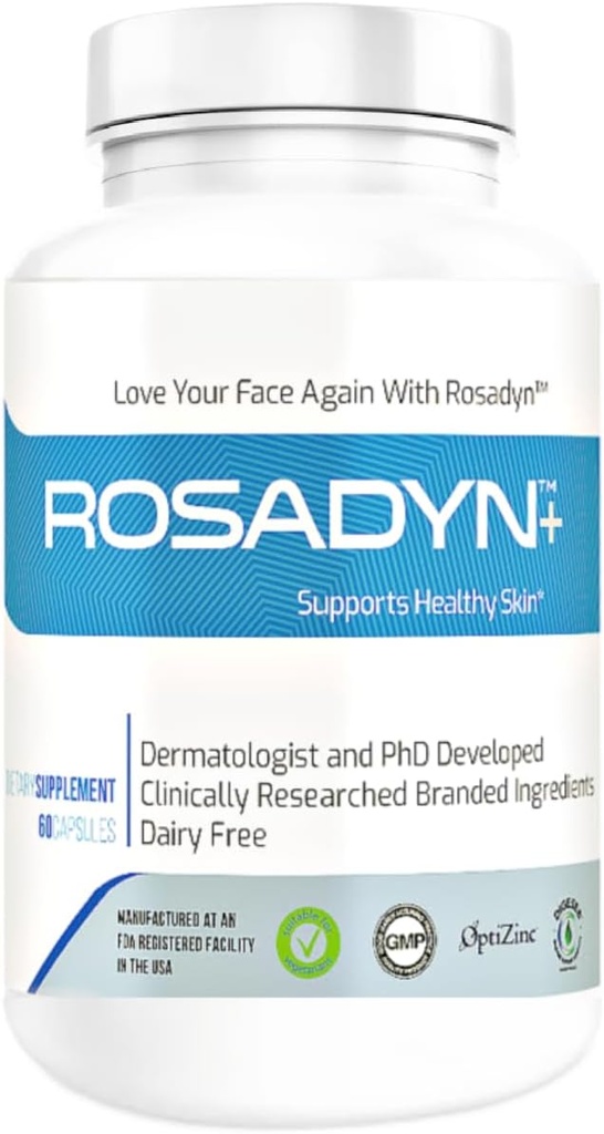 Rosacea Péče o pleť dodatek pro zarudnutí obličeje, očí a nosu 124; Cíle Root Příčiny příznaků