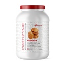Metabolická výživa, Protizym, 100% syrovátkový protein prášek, vysoký protein, nízké sacharidy, nízký tuk s trávicí enzymy, 24 esenciální vitaminy a minerály, arašídové máslo cookie, 2 libry