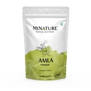 USDA Organic Amla Powder (Amla Fruit Powder) by mi Nature C124; Amalaki C124; 227g (8 oz) C124; High in Vitamin C, antioxidanty C124; Hair Growth C124; Raw, Vegan, Gluten Free