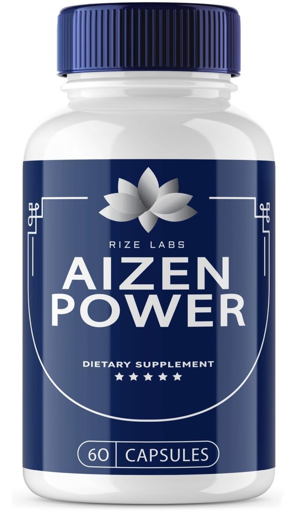 rize laboratoře - Aizen Power pro muže, Všechny přírodní mužský dodatek k posílení energie a výkonu (60 Kapsle)
