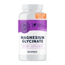 Vimérie Magnesium Glycinát - Podpora stresu - Chelatace k zamezení Tummy Upset * - Promotes Heart Health & Energy * - Kosher, Vegan gluten- Free - 300 Caps