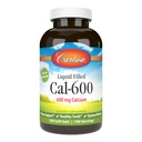 Carlson - Cal- 600, 600 mg vápníku, podpora kostí, zdravé zuby a optimální wellness, 100 Softgels