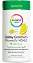 Rainbow Light - Sunny Gummies Vitamin D3 1000 IU, Podpora zdravých kostí, svalů a imunity v Family-Friendly Chewable s vitaminem D3, Soy- Free, gluten- Free, Sour Lemon, 50 Gummy kapky