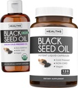 Black Seed Oil Liquid & Soft- Gels (2-Month Supply) Black Seed Oil Liquid & Capsule Combo (16fl.oz & 120 Soft- Gel Kapsle) 100% Premium Cold-Pressed Nigella Sativa Black Cumin Seed Oil (Non-GMO)