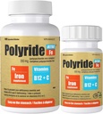 Ultra Polysacharid Supplement Železo Komplex 350 Mg - Energetická podpora se železem - léčba nedostatku železa anémie - 125 mg vitaminu C a 1000 mcg vitaminu B12 - 30 Kapsle