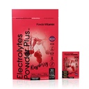 PowerVitamin Electrolytes Powder Packets - Malina - Keto Electrolytes for Daily Energy - Hydration Powder with 1000mg Draslík, 120mg Magnesium, Nulová kalorie - 30 Hydration Packets