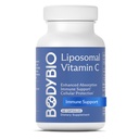 BodyBio Liposomální vitamin C - Výkonný antioxidant pro imunitní podporu a buněčné zdraví, Čistá kyselina askorbová s maximální absorpcí