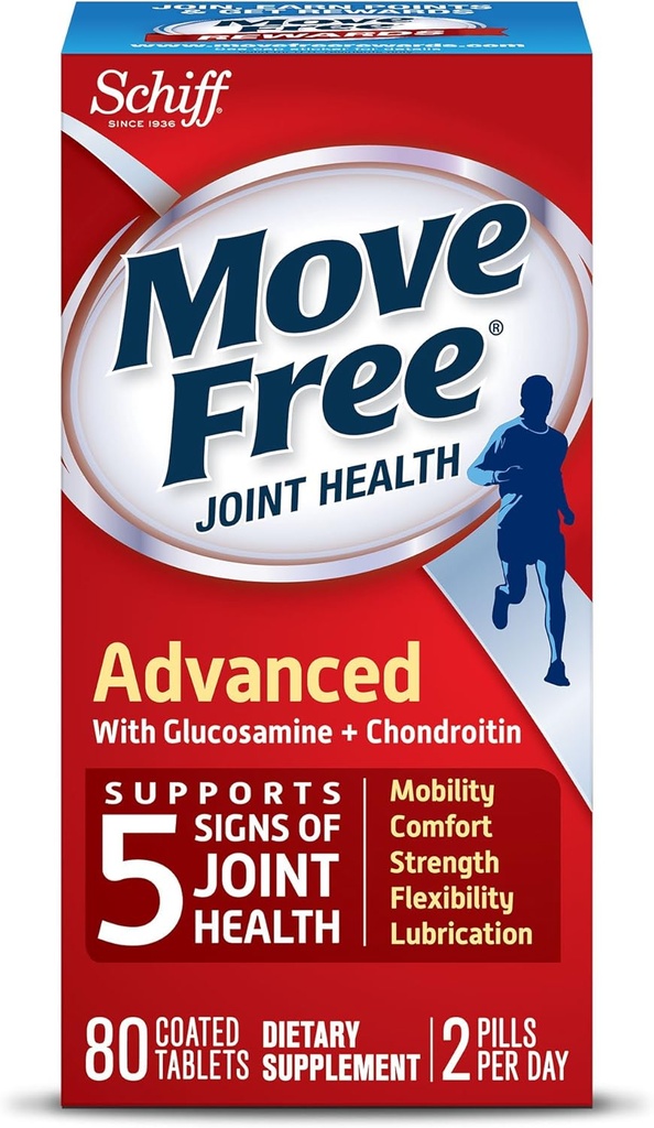 Přesun Free Advanced, 80 tablet - Společný doplněk zdraví s Glucosamine a Chondroitin
