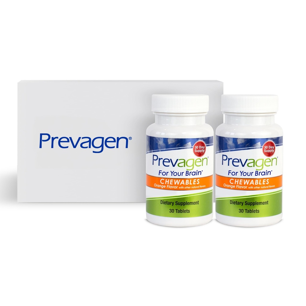 Prevagen Pravidelné síly Orange Chewables - 60 tablet (2 měsíční zásoba)