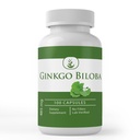 PRŮVODNÍ INGREDIENTY Ginkgo Biloba, (100 tobolek) Vždy čisté, žádné přísady nebo plnidla, Laboratoř ověřen