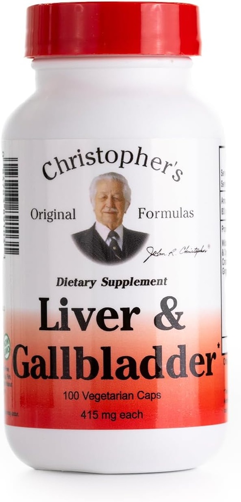 412494- Christopherova játra a žlučník - 425 mg - 100 Vegetariánských kapslí