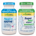 HEAL- N- SOOTHE a Super společná podpora - Přírodní společné doplňky