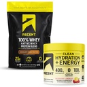 Chocolate Arašídové máslo 2 lb & Hydration + Energy Electrolytes, Malina Lemonade 40 Služeb
