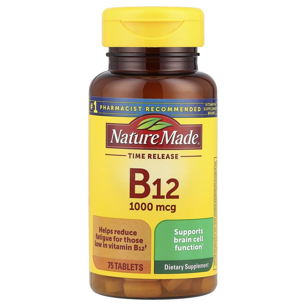 Nature Made, Vitamin B- 12 1000 mg, 75 ct