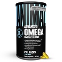 Animal Advanced Omega 3 mastné kyseliny - 3500mg EPA DHA Fish Oil Omega 3 Dodatek pro ženy a muže High Potency Blend s CLA GLA ALA pro mozek kůže oko imunitní společné zdraví 30 Pill Balení