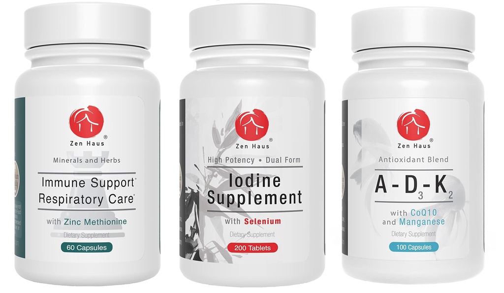 Kompletní Zen: 3 Doplňkové komplexy pro úžasné nutriční pokrytí a hodnota od Zen Haus