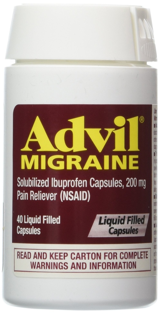 ADVIL MIGRAINE LIQUI- GELS (40 tobolek)