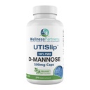 UTI Slip D- Mannose NeGMO Ekologické zdroje Veggie Kapsle 270 Počet (500 Mg)
