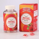 Generic Rise. Biotinové gumy 124; Silné vlasy, Silné nehty, Žhavé kůže 124; s Biotin, Vitamin B12, Vitamin E, C I 30 Gummies Pack pro muže a ženy (PACK 1), Nautrální