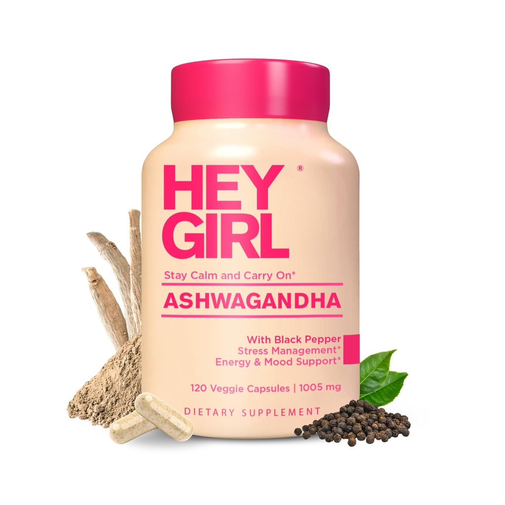 Ashwagandha Kapsle 1005mg - Ashwagandha prášek s organickou Black Pepper curren124; 120 pilulky Čisté Ashwagandha prášek a kořenový extrakt current124; přírodní mood & stress support, Energy, Focus, Thyrior Ashwaganda