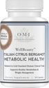 WELLBEAUTY Italské Citrus Bergamot Metabolické zdraví, cena Vítězný kardiolog vyvinutý na podporu zdravé cholesterol a triglyceridové úrovně již v normálním rozsahu, 7 klíčových polyfenolů, 30- denní dodávky