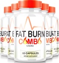 (5 Pack) Fat Burn Combo Kapsle, FatBurn Combo Keto Formule, Všechny přírodní hubnutí doplněk k dosažení Healthy- Looking Body, Keto Fitness pilulky, Oficiální recenze (300 Kapsle)