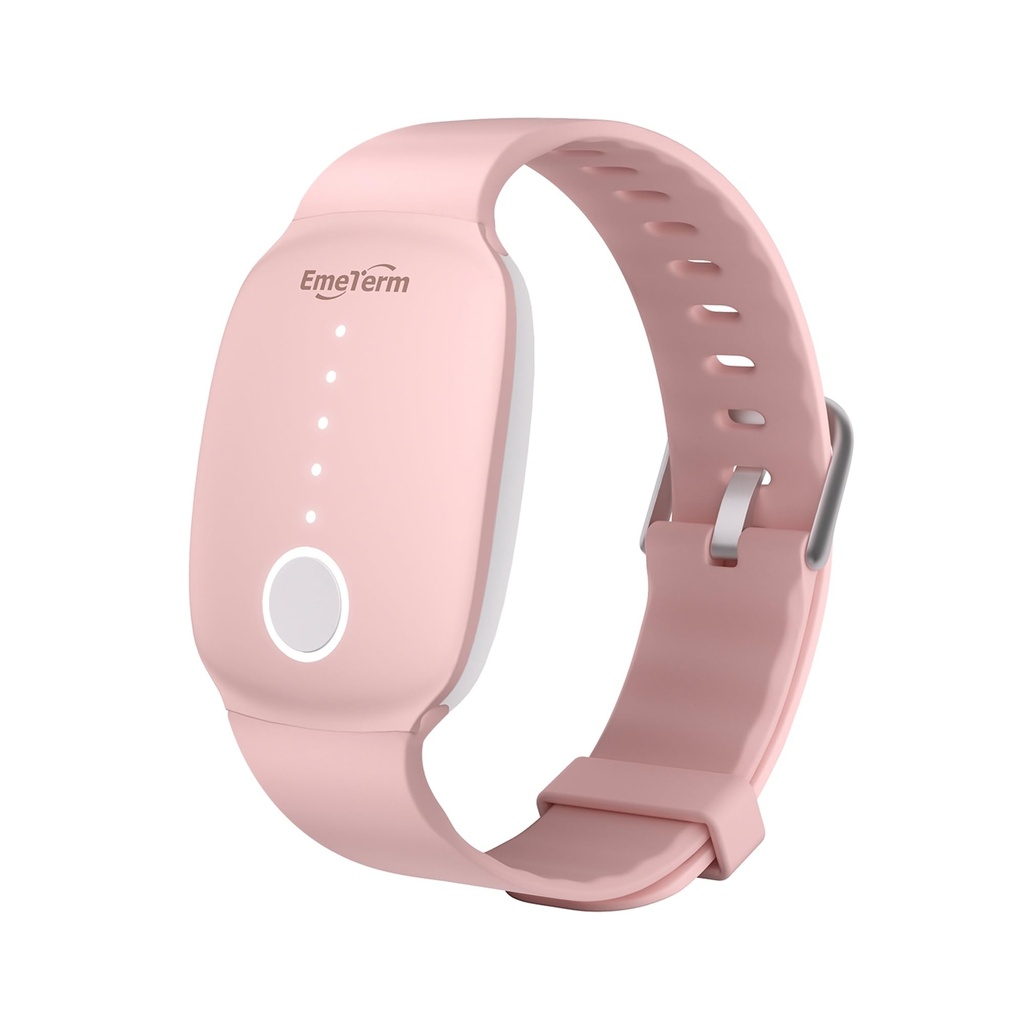 EmeTerm Fashion FDA- Cleared Relieve Nausea Electrode Stimulator Morning Nemoc Motion Travel Nemoci Vomit Relief Rechargement No Gel Drug Free Wrist Bands Without Side Effects