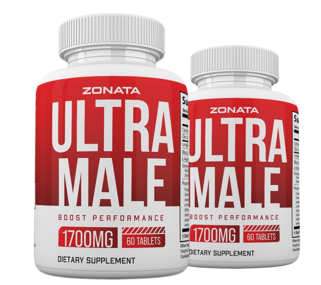 (2 Pack) Ultra mužské pilulky, Power Ultra mužský dodatek Advanced Formule, 120 Počet