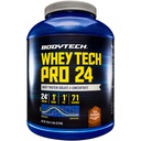 BODYTECH Whey Tech Pro24 Protein Powder - Bohatá čokoládová příchuť pro růst a obnovu svalů, Poskytování 24g protein per Serving for Optimal Fitness and Performance (5 liber / 71 Služeb)