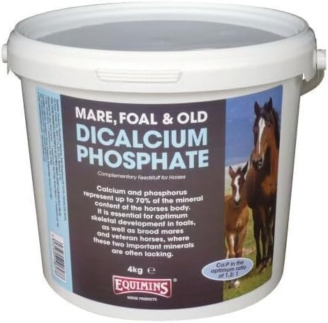 Fosforečnan vápenatý, Equiminy, výživa pro koně, chov a mladé populace, 4kg