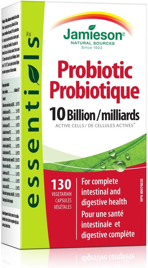 Jamieson Probiotic 10 miliard aktivních buněk, 130 vegi čepice