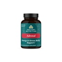 Ancient Nutrition Adrenal Support with Ashwagandha Supplement, Pomáhá snížit stres & Únava, Paleo a Keto Friendly, Gluten Free, 1300mg, 60 Kapsle