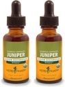 Herb Pharm Certified Organic Liquid Extract for Urinary System Support Juniper 1 Fl Oz (Balení po 2)