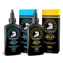 Bossman Beard Oil Jelly Kit (2 čichy) - Beard Growth Softener, Moisturizer Lotion gel s přírodními složkami - Vousy Growing Product (Magic & Gold Sents)