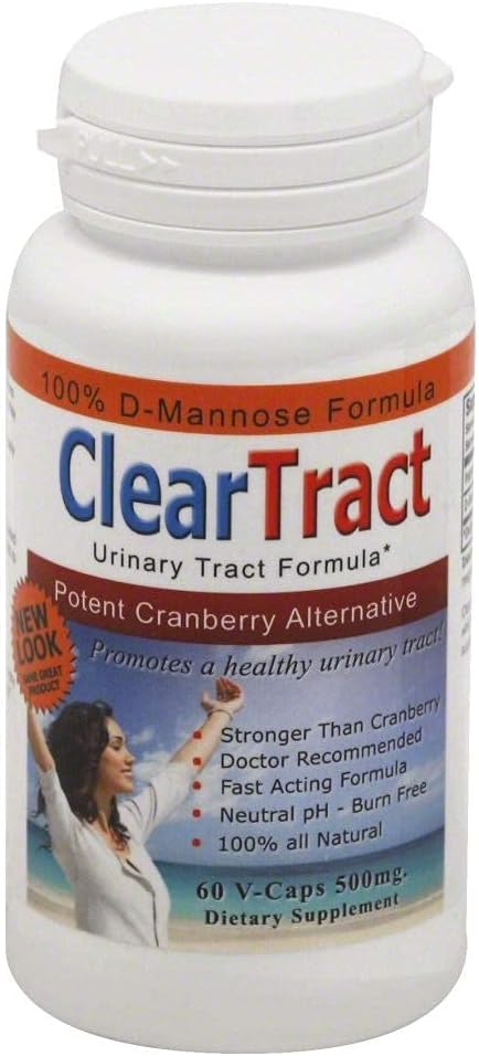 Cleartract D- mannose, 60 Caps by ClearTract (Balení po 3) 3