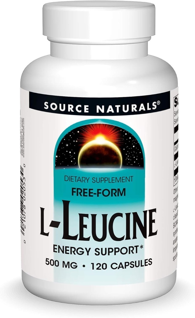 Zdroj Naturals L- Leucine, 500 mg, 120 tobolek