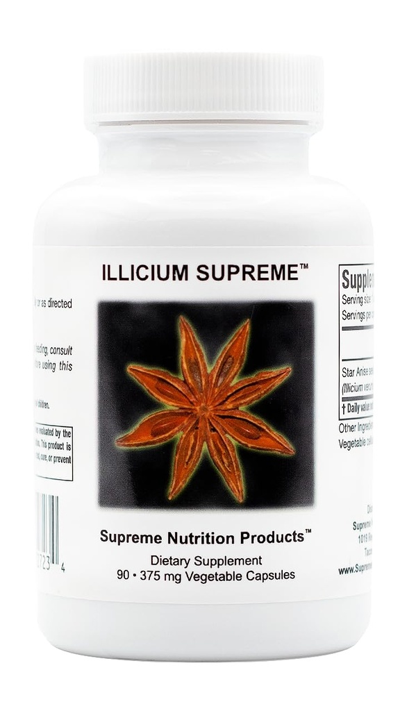 Supreme Nutrition Ilcium, 90 Čisté anýzové vegetariánské kapsle